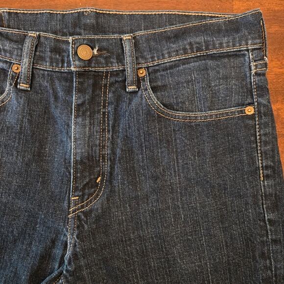 Levi's Men's Slim Fit Jeans Dark Wash Size 34x32 - Picture 4 of 12